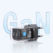 СЗУ Usams US-CC254 GaN HC Ser. 30W (1USB-A/1C) – Черный