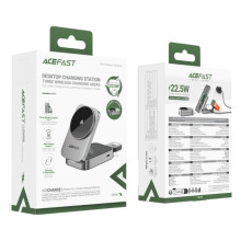 БЗП Acefast E22 desktop 3-in-1 – Сірий