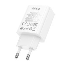 СЗУ Hoco C143A Benefit PD20W (1USB-C) – Белый