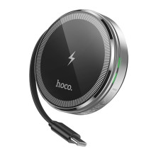 БЗП Hoco CQ18 Flash 2in1 Magnetic + iWatch (with retractable cable Type-C) – Срібний