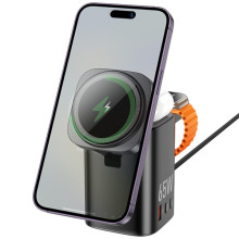 БЗП Hoco CQ20A Clever 6in1 PD65W – Чорний