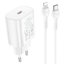 МЗП Hoco N22 Jetta PD25W (1USB-C) + кабель Type-C to Lightning