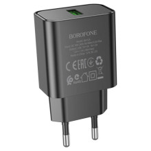 МЗП Borofone BA72A Spring QC3.0 (1USB-A)