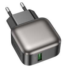 СЗУ Borofone BAS52A Absolute QC3.0 18W (1USB-A) – Черный