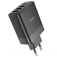 СЗУ Hoco C127A Intelligent PD45W (3USB-A/1C) – Черный