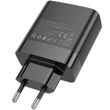 СЗУ Hoco C127A Intelligent PD45W (3USB-A/1C) – Черный
