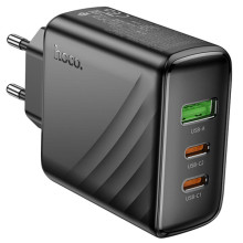 СЗУ Hoco CS26A Article PD45W (1USB-A/2C) – Черный