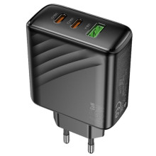 СЗУ Hoco CS26A Article PD45W (1USB-A/2C) – Черный