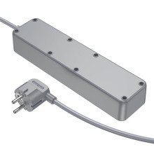 Удлинитель Borofone BAC9 Power PD20W (3USB-A/1C/3xSocket) (2m) – Белый