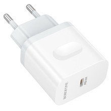 СЗУ Borofone BA99A Breeze PD20W (1USB-C) – Белый