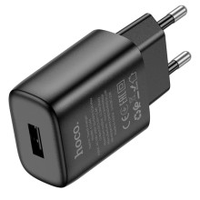 СЗУ Hoco C134A Solid 12W (1USB-A) – Черный