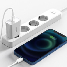 СЗУ Baseus Speed Mini Quick Charger 20W (1USB-C) (CCFS-S) – Белый