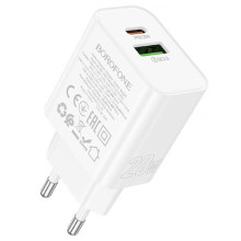 МЗП Borofone BA88A Navy PD20W+QC3.0 (1USB-A/1C) – undefined