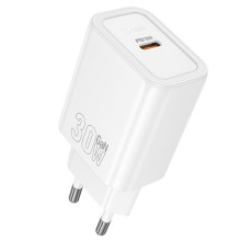 СЗУ Hoco N62 Gentle PD30W (1USB-C) – Белый