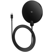 БЗУ Hoco CW62 Peak with digital display and cable 15W – Черный