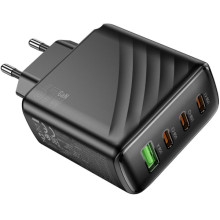 СЗУ Hoco CS27A Supply PD67W (1USB-A/3C) – Черный