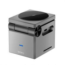 БЗП WIWU Wi-W030 Planeta Trio 3 in 1 Cableless charger – Сірий