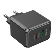 МЗП Hoco CS14A PD20W+QC3.0 (1USB-A/1C) – Чорний