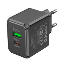 МЗП Hoco CS14A PD20W+QC3.0 (1USB-A/1C) – Чорний