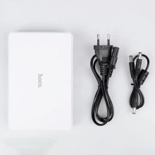 Джерело безперебійного живлення Hoco DB25 Plus Smart Mini UPS для роутерів 5V/9V/12V 10000 mAh – Білий