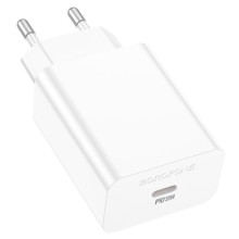 СЗУ Borofone BA21A Pro Long journey PD20W (1USB-C) – Белый