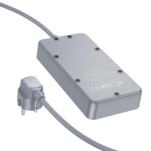 Удлинитель Borofone BAC2A (3USB-A/1C/3xSocket) (1.5m) – Черный