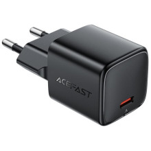 СЗУ Acefast A118 PD30W GaN (1USB-C) – Черный