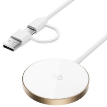 БЗУ WIWU Wi-W029 MagCircle Qi2 15W – Золотой