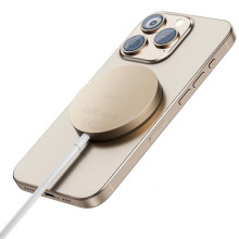 БЗУ WIWU Wi-W029 MagCircle Qi2 15W – Золотой