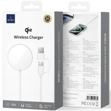 БЗУ WIWU Wi-W029 MagCircle Qi2 15W – Золотой