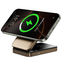 БЗП WIWU Wi-W038 Triple 3 in 1 wireless charger – Золотий