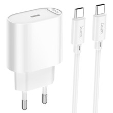 МЗП Hoco C109A Fighter PD20W (1USB-C) + кабель Type-C to Type-C