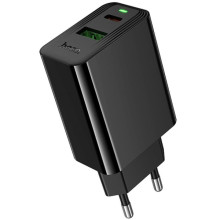 СЗУ Hoco CS95A Leader PD30W+QC3.0 (1USB-A/1C)