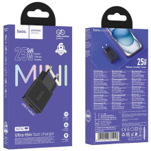 СЗУ Hoco N74 Speed ultra-thin PD25W (1USB-C) – Черный