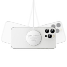БЗУ Hoco CW63 Fast Qi2 magnetic 15W – Белый