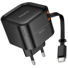 СЗУ Hoco C153A Changer With Retractable Cable Type-C PD20W