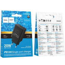 СЗУ Hoco CS93A Leader 20W (1USB-C) – Черный