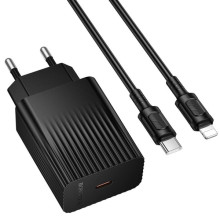 СЗУ Borofone BAS75A Source PD30W (1USB-C) + кабель Type-C to Lightning