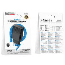 МЗП Borofone BAS73A Source PD20W (1USB-C) – Чорний