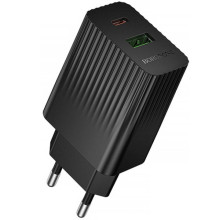 МЗП Borofone BAS76A Source PD30W+QC3.0  (1USB-A/1C)