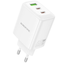 МЗП Borofone BN32 Cargador PD65W (1USB-A/2C)