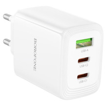 МЗП Borofone BN32 Cargador PD65W (1USB-A/2C) – Білий