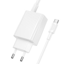 МЗП Borofone BAS76A Source PD30W+QC3.0 (1USB-A/1C) + кабель Type-C to Type-C – undefined