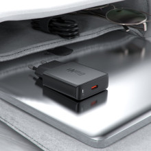 СЗУ Acefast A65 PD20W GaN (USB-C) – Черный