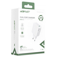 СЗУ Acefast A5 PD32W+QC3.0 (1USB-A/1C) – Белый