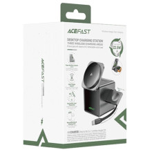БЗУ Acefast E34 desktop 3in1 15W – Серый