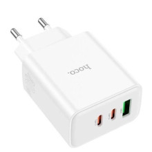 МЗП Hoco C126A PD40W+QC3.0 (1USB/2Type-C) – Білий