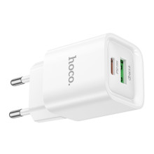 МЗП Hoco C147A PD20W+QC3.0 (1USB-A/1C) – Білий
