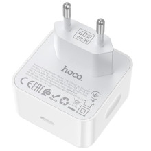 МЗП Hoco C161A Speed PD40W (1USB-C) – Білий