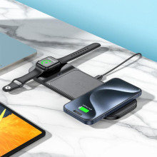 БЗУ Hoco CQ5 Step 3in1 – Черный